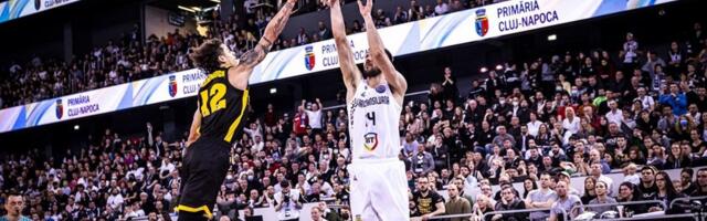 RUMUNSKO ČUDO NA SRPSKI POGON! Birčević dao koš za pobedu, Kluž na korak od Fajnal fora Lige šampiona