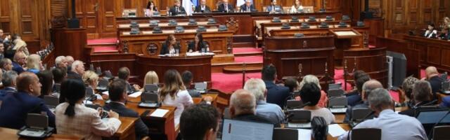 Izabrano sedam potpredsednika Skupštine