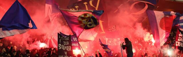 "Je*emo vam majku komunističku!" Haos na hrvatskom derbiju, uvrede na račun Tita i hapšenja