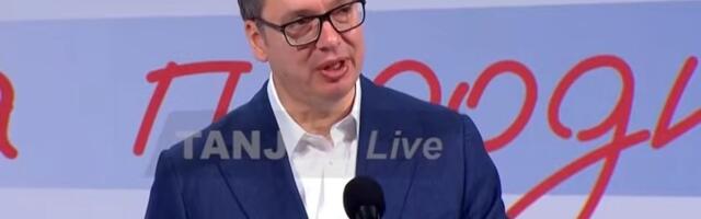 (UŽIVO) Vučić na skupu u Bajinoj Bašti: “Pre godinu dana pokušali su da zadaju završni udarac Srbiji”
