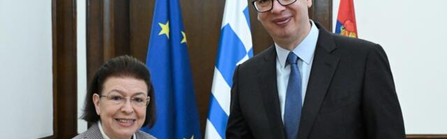 Predsednik ugostio ministarku kulture Grčke: Beograd i Atina čuvaju zajedničko nasleđe