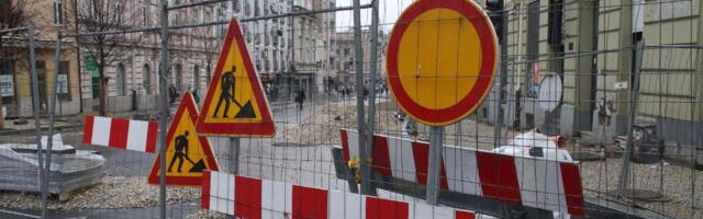 Radovi u Dunavskoj ulici u Beogradu tokom celog jula
