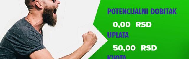 LUDI TIKET, utorak, 149.364 dinara: Špil dobro naplaćenih kvota