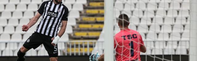 UŽIVO: Partizan - TSC 2:0, Urošević sa dva gola trasira put crno-belih