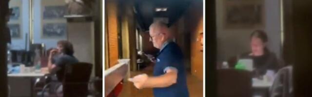 Srednji prst studentkinjama: Profesori Filozofskog u NS jeli studentske donacije (VIDEO)
