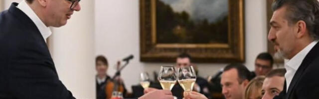 Александар Вучић приредио вечеру у част председника Грузије