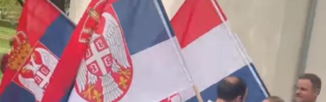 Viralni snimak svadbe Hrvatice i Srbina osvojio mreže: Vijore se zastave: "Fali samo kum Bosanac" (VIDEO)