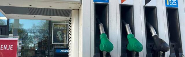 Cene goriva ostale iste kao prošle nedelje