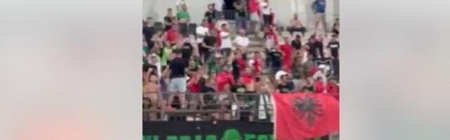 Meč u Albaniji bio prekinut zbog "Ubij Srbina" (VIDEO)