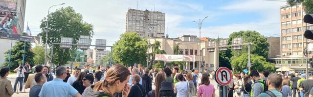 Protest studenata u Nišu: Traže oslobađanje kolega iz Novog Sada