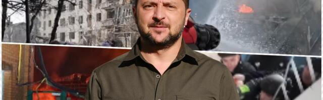 "RUSI SU ZA NEDELJU DANA NAPALI SA 1.770 DRONOVA I 86 RAKETA" Zelenski se oglasio o masovnom vazdušnom napadu na Ukrajinu: Žestoki udari i u Harkovu! (VIDEO)