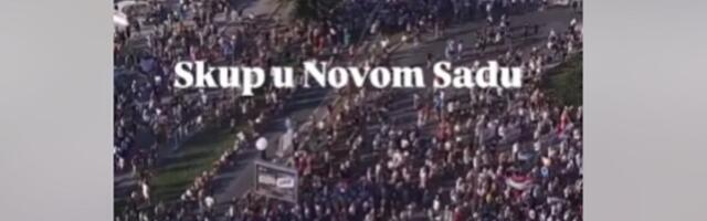 Održan protest studenata u blokadi u Novom Sadu