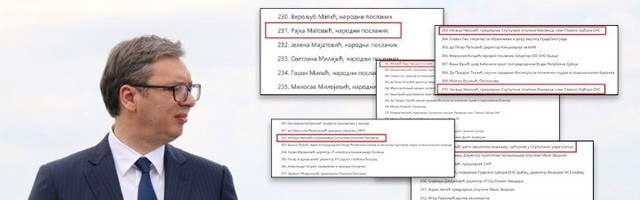 Podršku "Vučićevom ugledu" tri puta potpisali isti ljudi?!