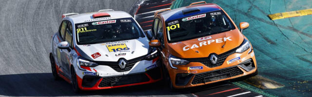 Nikola Miljković najbolji debitant u Clio Cup Europe