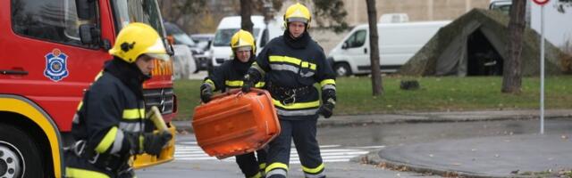 Izbio požar u Kliničkom centru u Beogradu