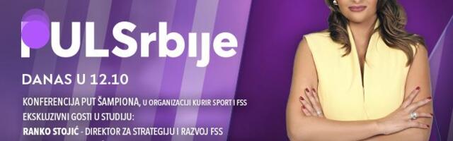 EKSKLUZIVNO GOSTOVANJE U DANAŠNJEM PULSU SRBIJE OD 13.30