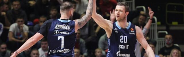 Zenit slavio u Kazanju: Sedam trojki Karaseva, Uniksu malo i Hezonjinih 27 poena
