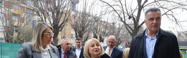 Gradonačelnik Biševac i ministarka Đukić Dejanović obišli radove na izgradnji vrtića “Naše dete”