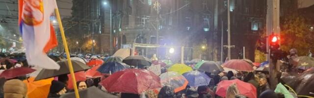 Poznato koliko je bilo ljudi na protestu "Korupcija ubija"
