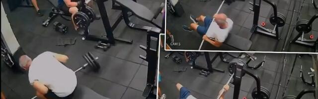 Smrt u teretani šokirala Brazil: Muškarcu šipka pala na grudni koš - uznemirujuć snimak kruži društvenim mrežama (VIDEO)