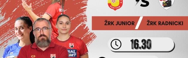 Rukometašice Radničkog putuju u Beograd na duel sa Juniorom