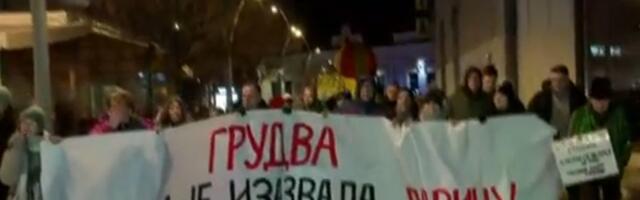 Protest u Čačku: "Nemamo ništa protiv Ane Bekute, već protiv trošenja novca tamo gde nije potrebno"