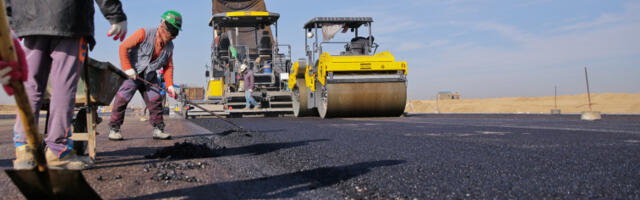 Радови на аутопуту код Сурчина југ