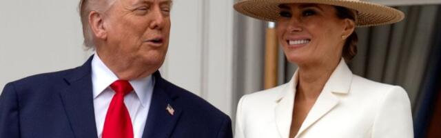 BLAM PRED KRALJEM: Tramp pričao o braku - Melanija bez osmeha!