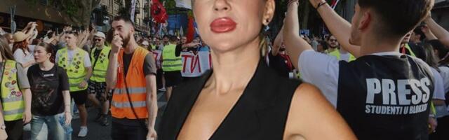 ŠOK! Jovana Jeremić upala među BLOKADERE - evo šta se odmah dogodilo! (VIDEO)