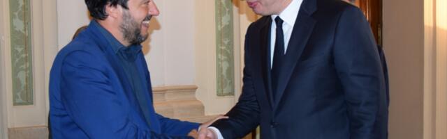 DOBRO DOŠAO, SRPSKI BRATE! Lider Lige i potpredsednik Vlade Italije stiže u Beograd - NE PRIZNAJE LAŽNU DRŽAVU KOSOVO!