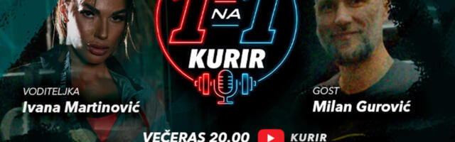 „1 NA 1 GYMCAST“: NOVI PODKAST NA KURIROVOM JUTJUB KANALU – večeras od 20 sati