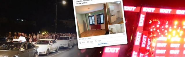 Oglas za stan tokom Exita vrhunac ludila