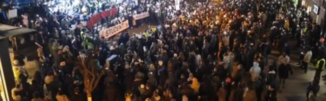 Protest “Nije do studenata“ održan u Novom Pazaru