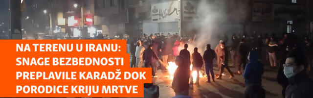 Na terenu u Iranu: Snage bezbednosti preplavile Karadž dok porodice kriju mrtve