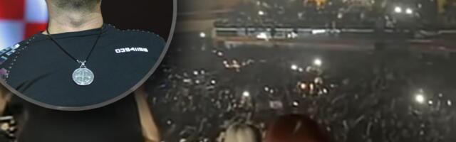 NOVI USTAŠKI DERNEK NA TOMPSONOVOM KONCERTU U SPLITU! Punom dvoranom odjekuje "ustaše, ustaše": Pogledajte skandalozni snimak (VIDEO)