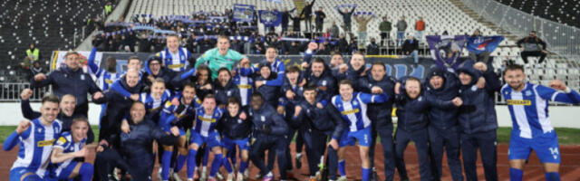 Фудбалери ОФК Београда победили Партизан