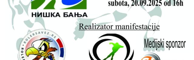 Trka na rolerima u Niškoj Banji