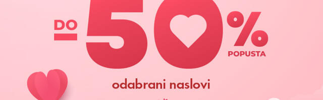Vulkan izdavaštvo voli svoje čitaoce: Do 50% popusta u toku akcije Dana zaljubljenih!