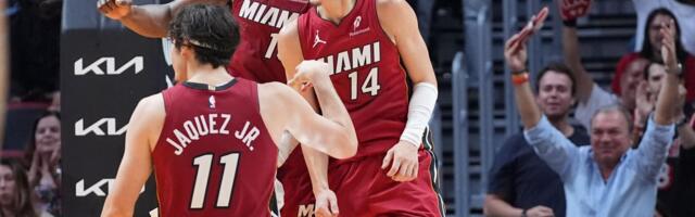 Pobeda Majamija u NBA ligi, Nikola Jović van parketa