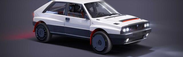 Lancia Delta restomod spreman za reli vožnju