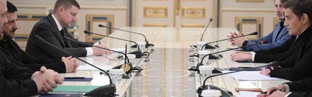 Zelenski se zahvalio Ani Brnabić na podršci teritorijalnom integritetu Ukrajine