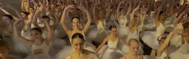 VIDEO: Više od 350 balerina oborilo rekord u plesu na vrhovima prstiju