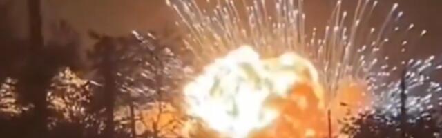 DIGNUTO U VAZDUH JEDNO OD NAJVEĆIH SKLADIŠTA MUNICIJE: Puklo je kao da je atomska bomba