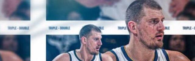 NEZAUSTAVLJIV JE: Poeni, skokovi, asistencije - ovo su najbolji potezi Nikole Jokića sa večerašnjeg meča! (VIDEO)