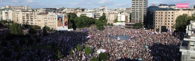 Najavljen novi protest na Slaviji