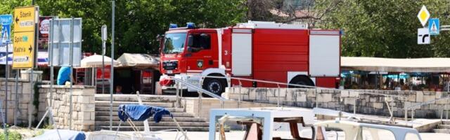 Veliki požar u Istri: Gore hotel i kazino, širi se gusti dim