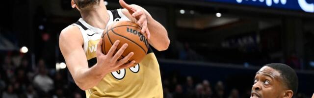 Tristan Vukčević igrao 151 sekund, izgubio loptu, skočio i asistirao, njegov tim porazio Srbina 21 razlike