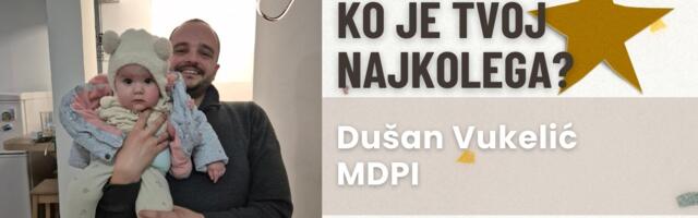 NAJKolega: Dušan Vukelić, MDPI
