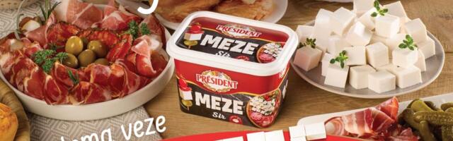 Novi President sir "Meze" - za sve spontane trenutke