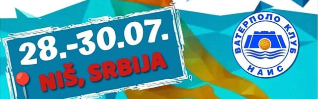 Internacionalni vaterpolo turnir NAIS CUP 3 na bazenu Čair od 28. do 30. jula